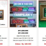 Harga Jam Digital Waktu Sholat