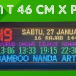 Jam Digital Masjid Besar