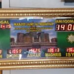 Jam Digital Untuk Masjid