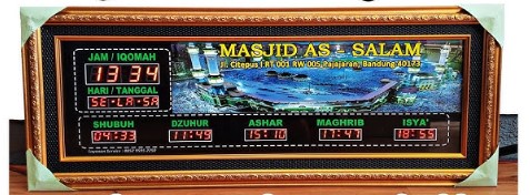 Tempat Jual Jam Masjid Digital