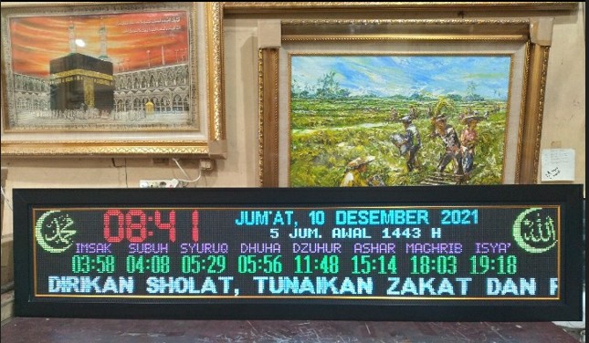 Jam Digital Waktu Sholat